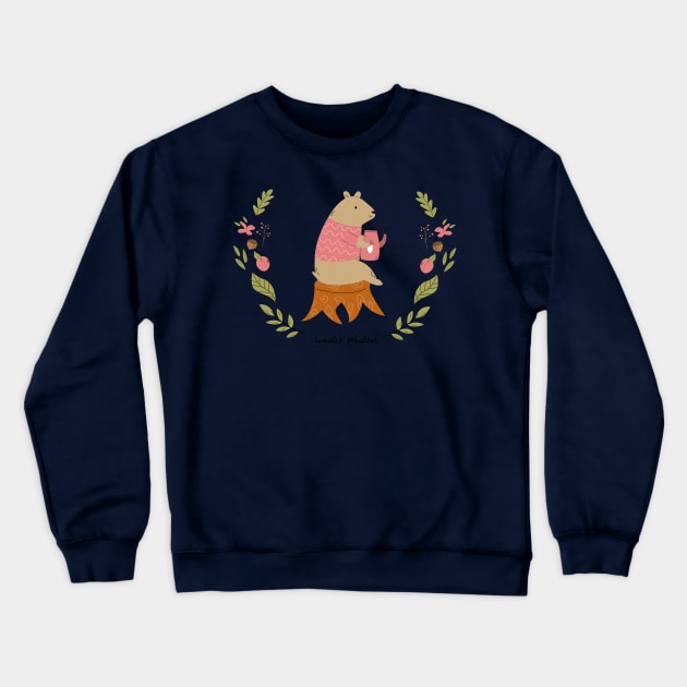 Sweater weather Crewneck Sweatshirt by Biddie Gander Designs